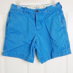 Abercrombie and Fitch shorts light blue 30W